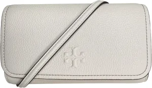 Tory Burch Womens 146467 Thea Pebbled Leather With Gold-tone Hardware Crossbody Bag With Flat Wallet