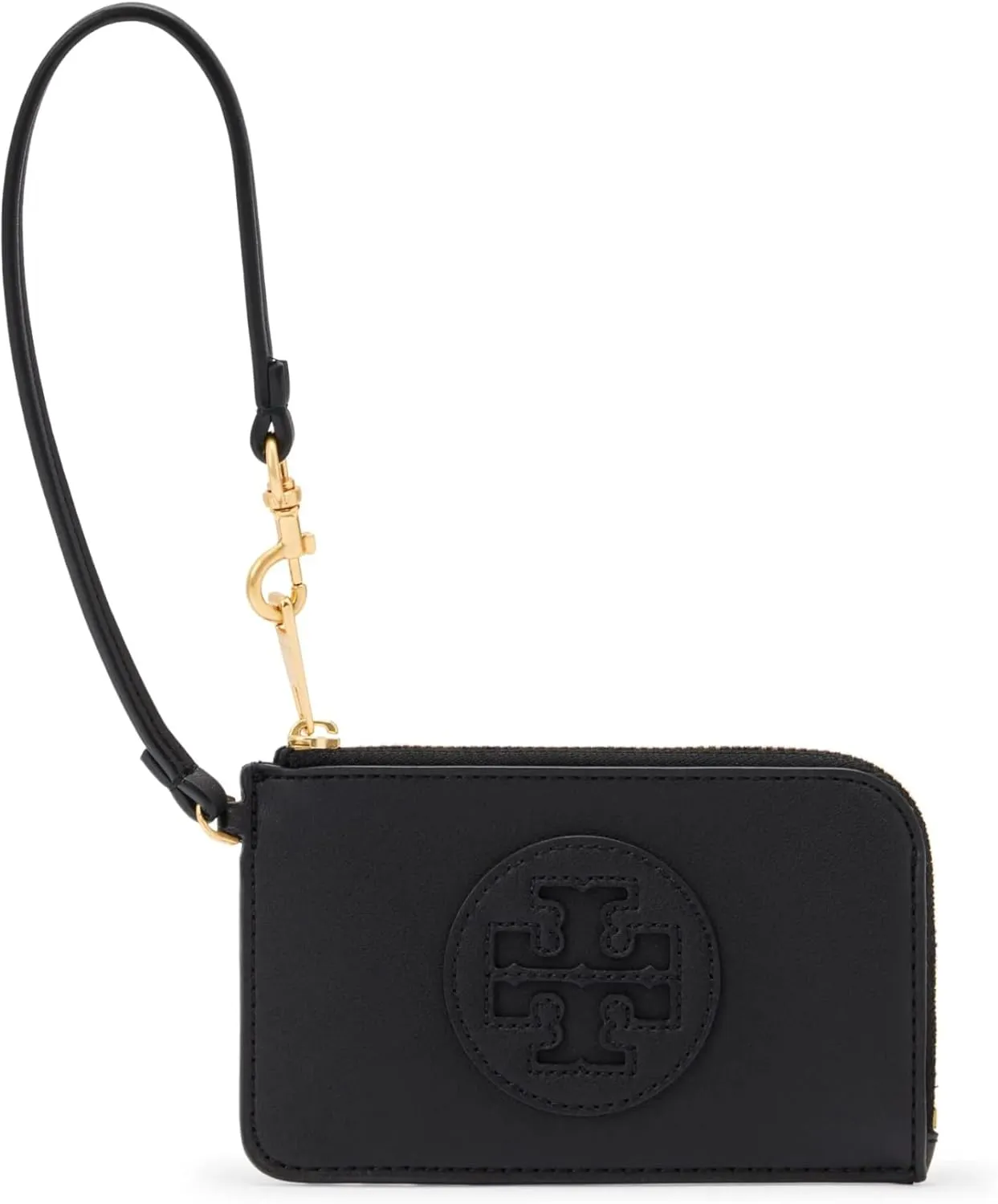 Tory Burch Women's Ella Bio Vegan Leather Zip Card Case Wristlet Wallet