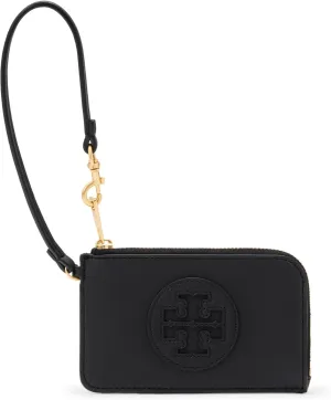 Tory Burch Women's Ella Bio Vegan Leather Zip Card Case Wristlet Wallet