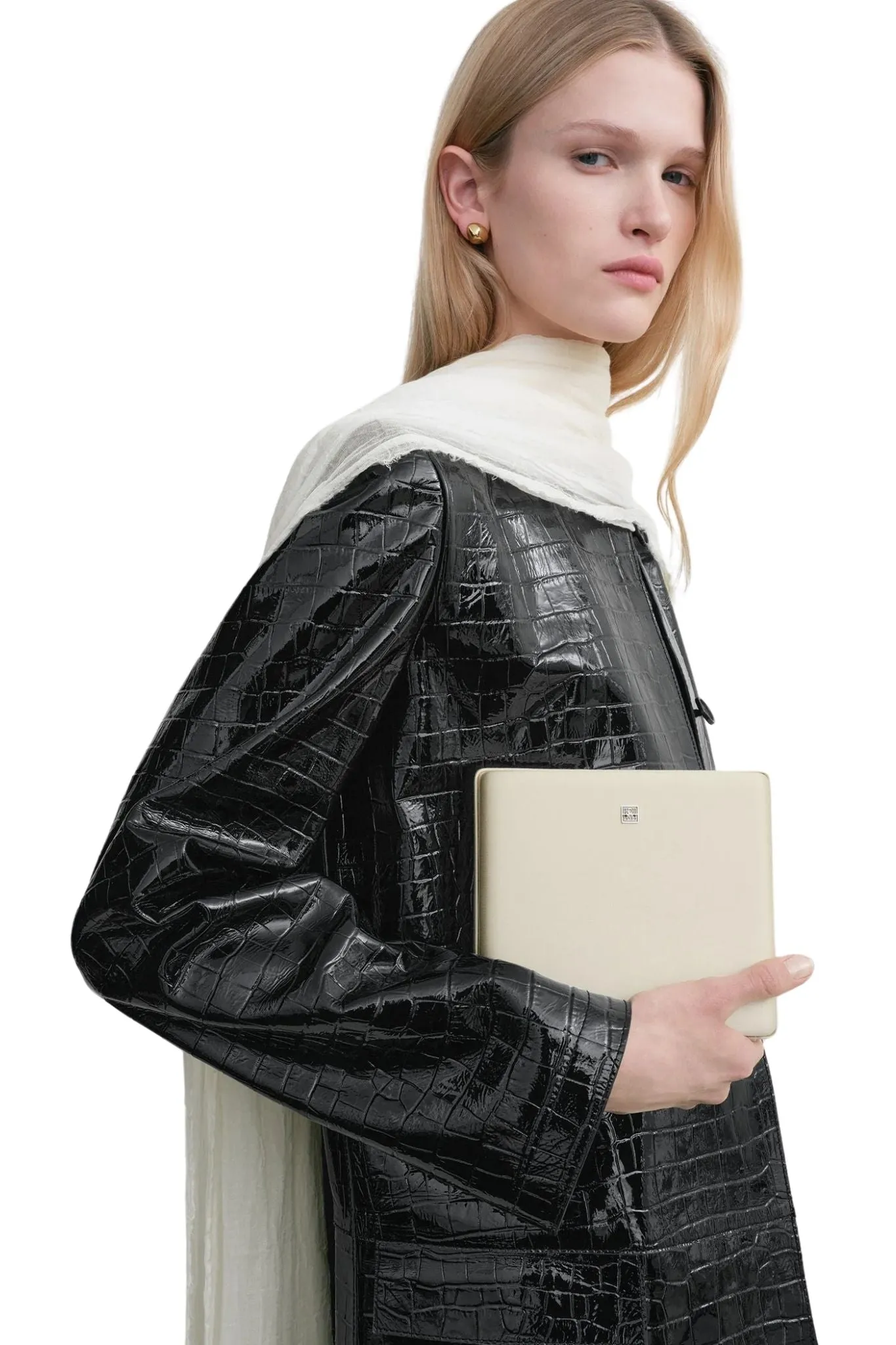 Toteme Satin Box Clutch