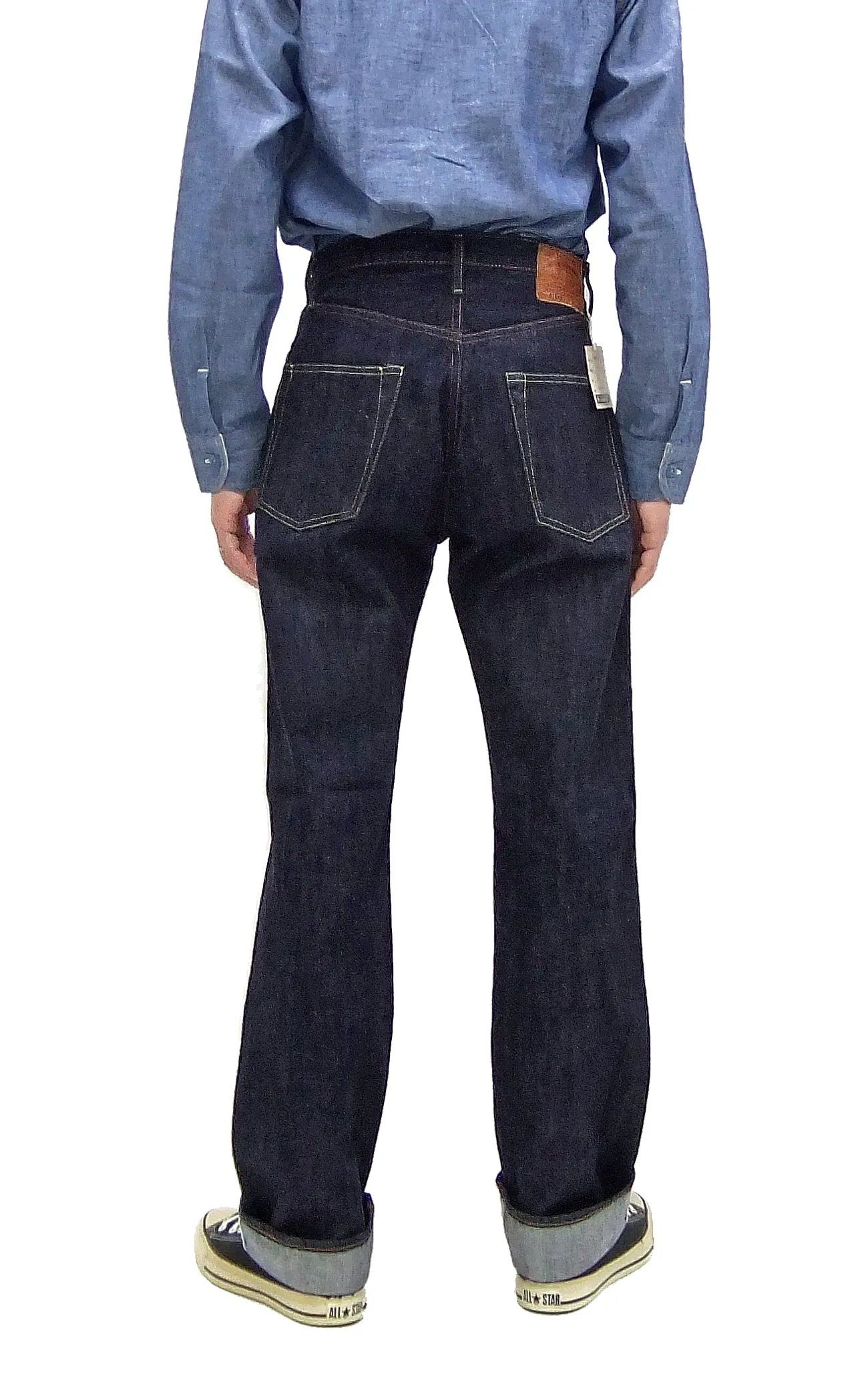 TOYS McCOY Jeans TMP2304 Men's Classic Relaxed Straight Fit One-Washed 13.5 oz. Deep Indigo Denim Pants Lot 675XX