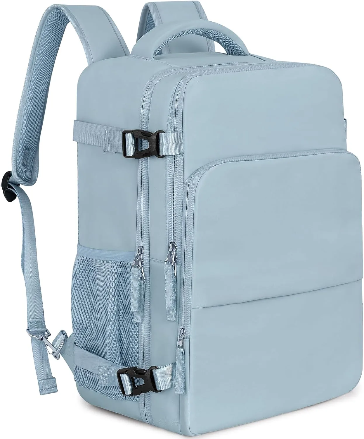 Travel Backpack for Women Men,Travel Laptop Backpack w/USB Charging Port, Waterproof Travel Backpack Carry On Flight Approved,Weekender Business Hiking Bag,Laptop Backpack 15.6 inch