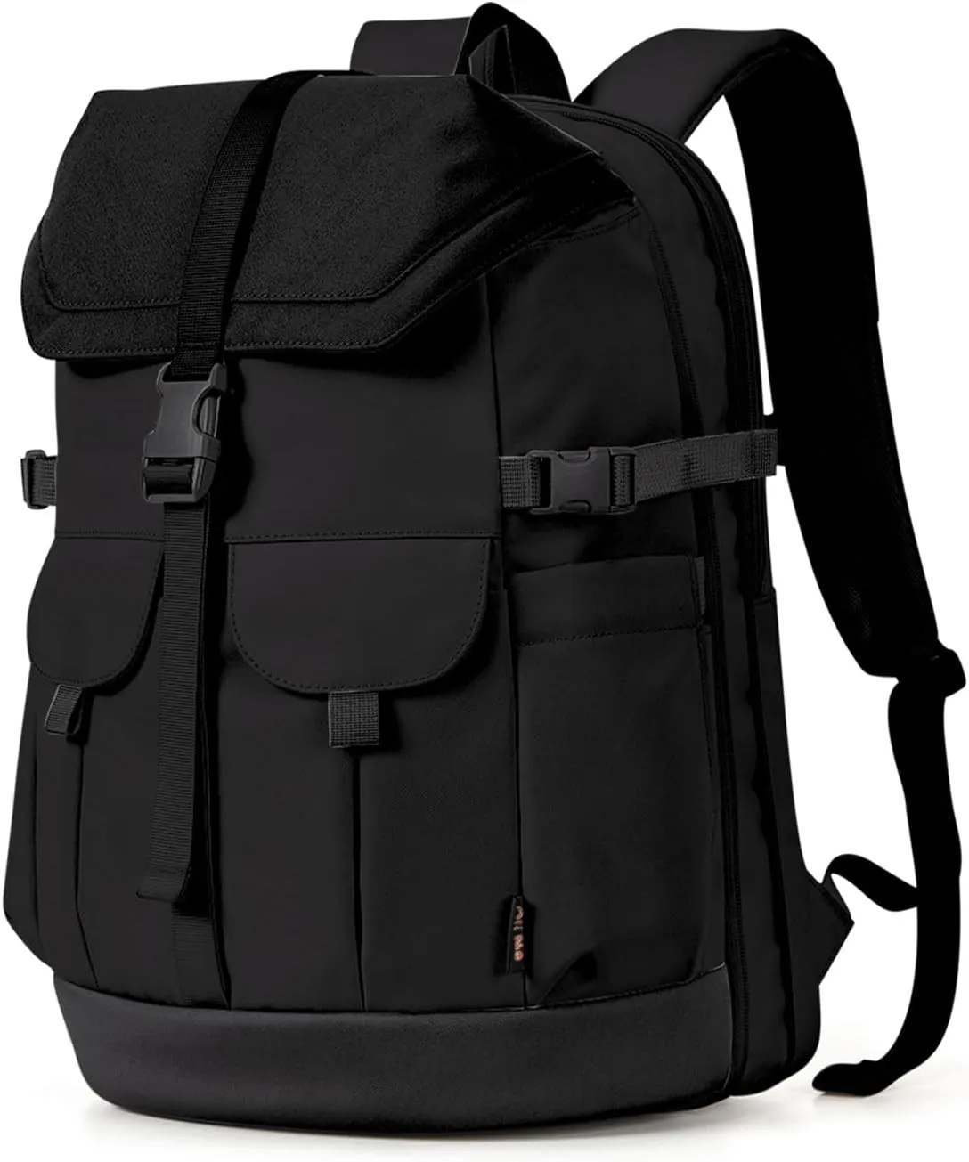 Travel Laptop Backpack for Men Women, Large School BackpackFit 17 Inch Laptop, Carry on Backpack for Airplanes, Water Resistant & Comfortable College Computer Backpack(Obsidian Black)