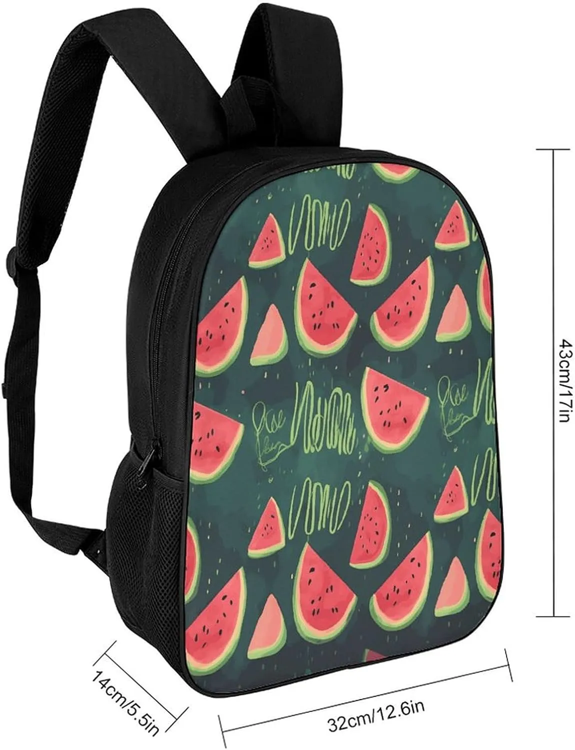 Travel Laptop Backpack Slim Durable Lightweight Back Pack Cute in A Melon Small Backpack For Women Men