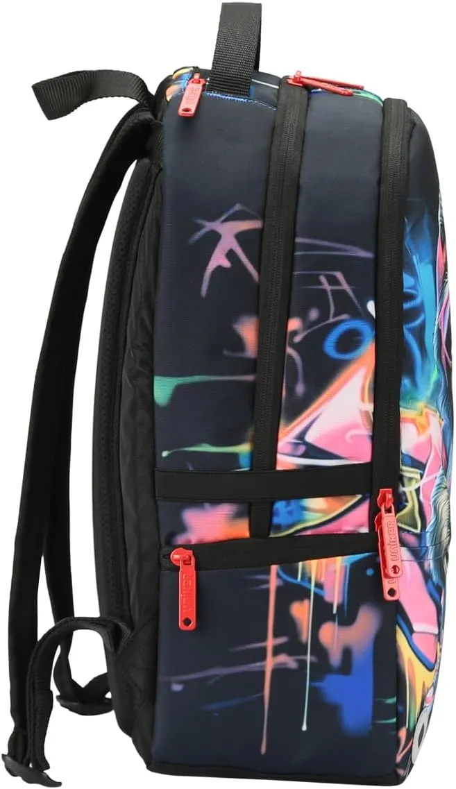 Travel Laptop Backpack,Graffiti Backpack for Work,Designer Laptop Backpack for 15.6 Inch,Water Resistant Bag (Urban Coolsloth)