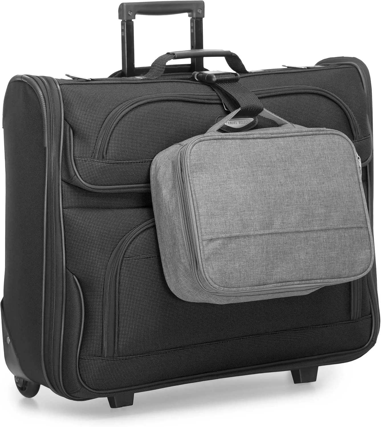 Travel Select Amsterdam Business Rolling Garment Bag, Gray, One Size