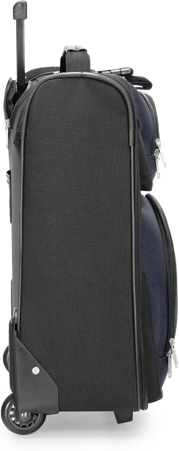 Travel Select Amsterdam Expandable Rolling Upright Luggage, Navy, Garment Bag