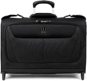 Travelpro Maxlite 5 Softside Lightweight Carry-On Upright 2 Wheel Rolling Garment Bag, Men and Women, Black, 22-Inch