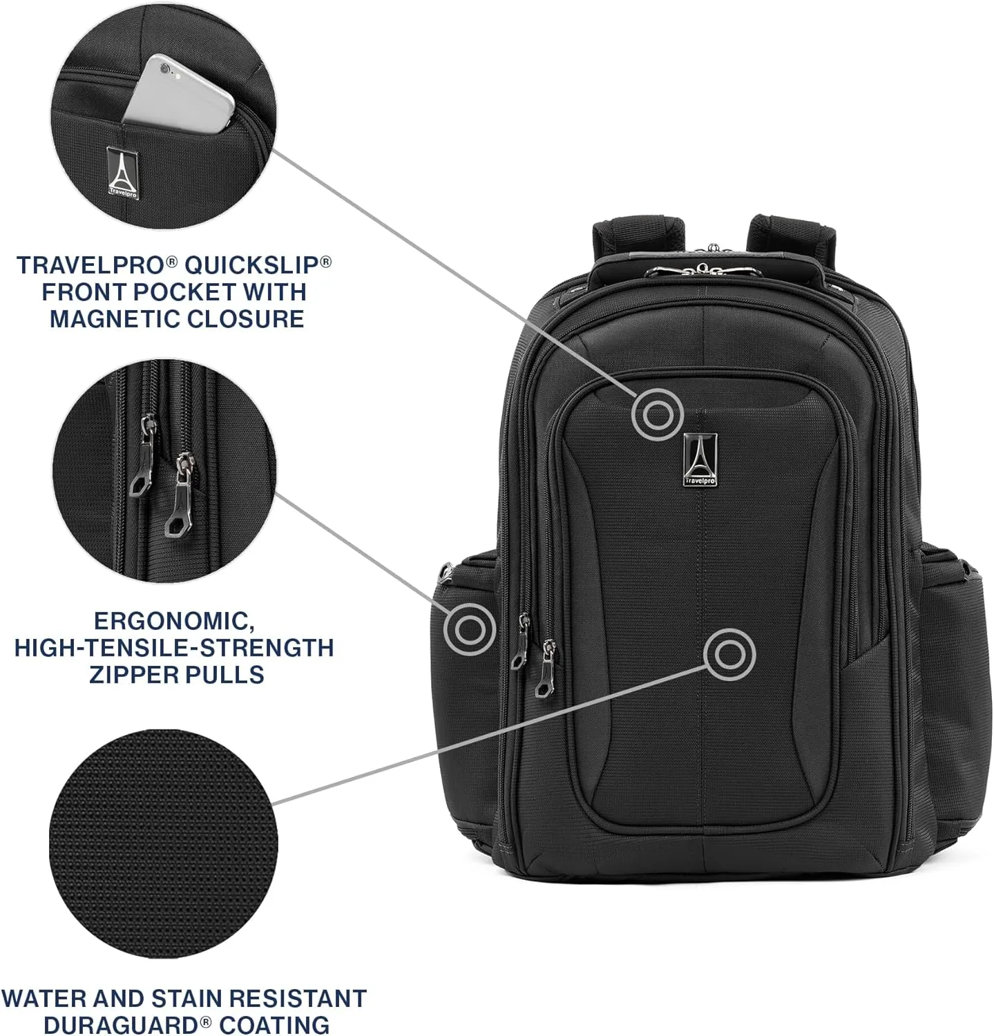 Travelpro Tourlite Laptop Backpack (Black)