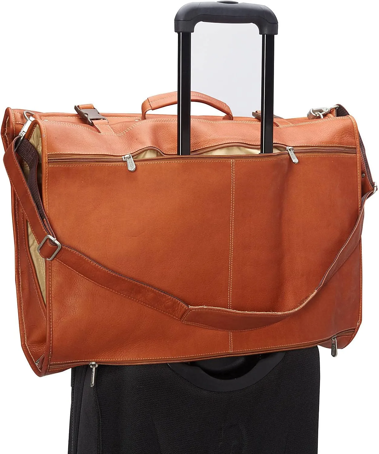 Tri-fold Garment Bag, Saddle, One Size