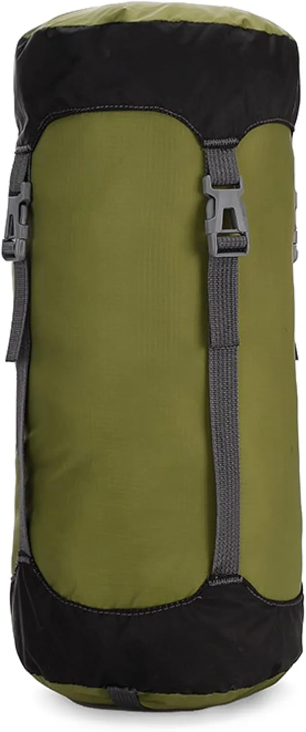 TRIWONDER Compression Sack Nylon Compression Stuff Sack Compression Stuff Sack Sleeping Bag Stuff Sack Ditty Bags with Dust Flap for Backpacking, Hiking, Camping, Traveling