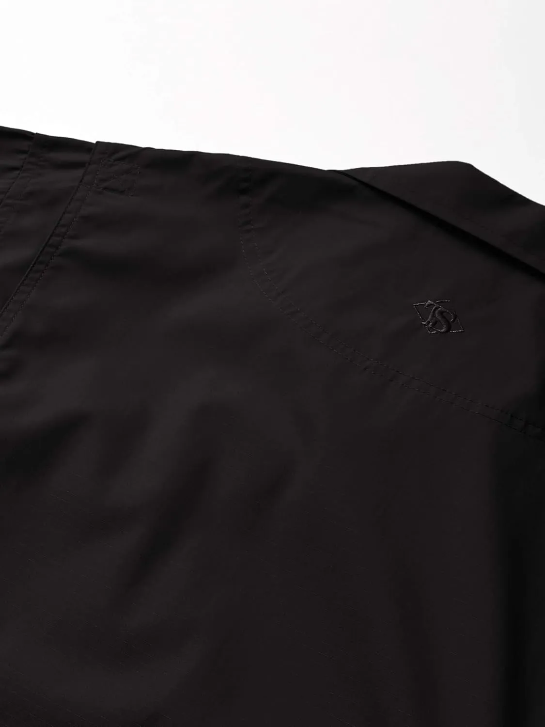 TRU-SPEC 24-7 1051002 Men's Ultralight Long Sleeve Uniform Shirt, Polyester Cotton Rip-Stop, X-Small Regular, Black