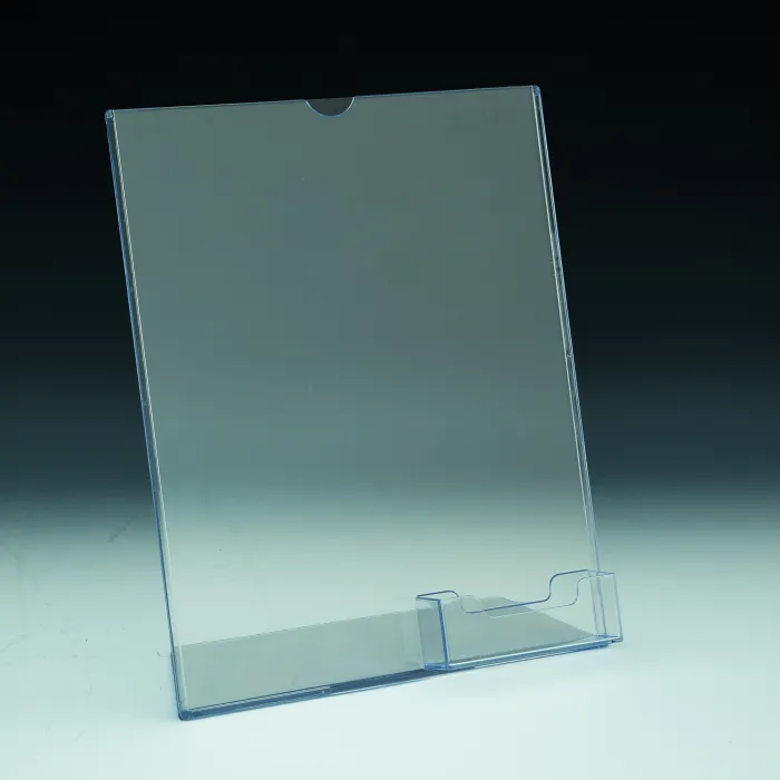 TRU-VU Combo Literature Holder with Brochure Pocket TVE-6