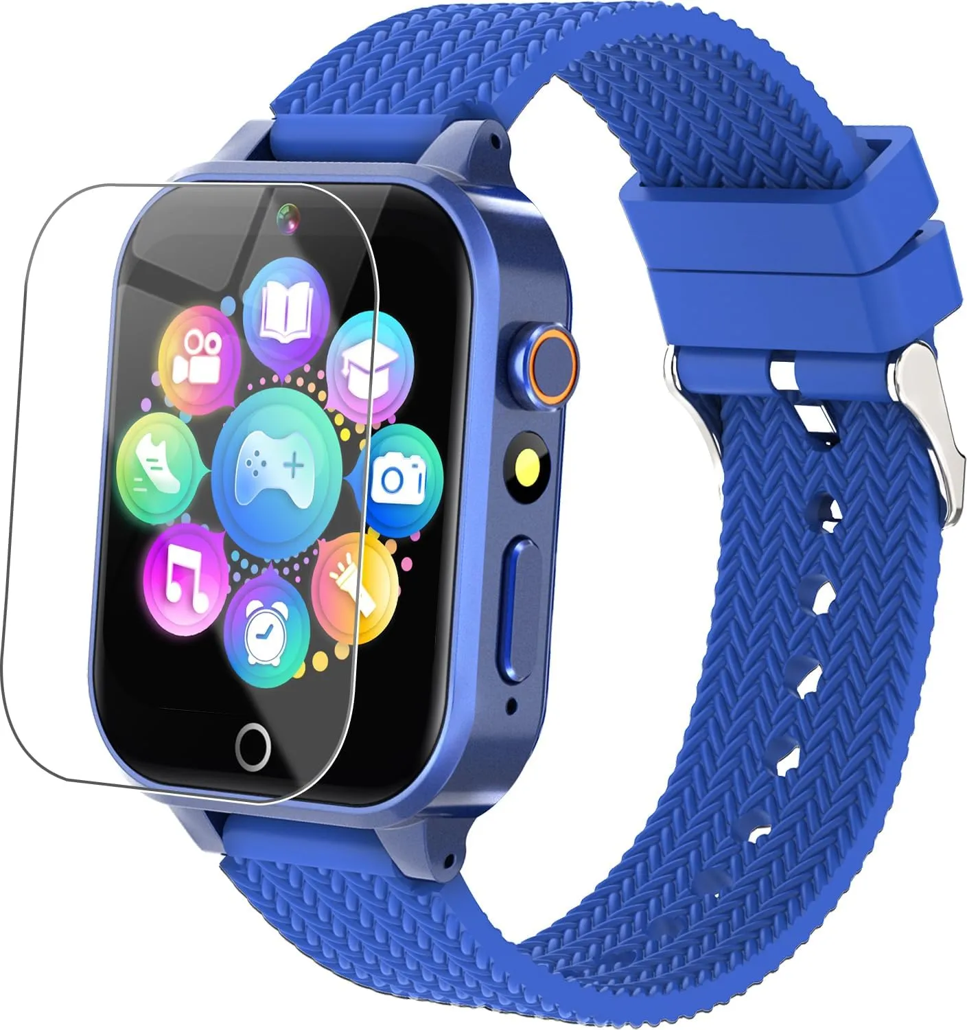 Tywop Smart Watch for Kids Girls Age 3-12 with 26 Puzzle Games HD Video Camera Touchscreen Music Player Learning Cards Storybook Pedometer Metal Case Kids Watch Toy Birthday Gifts