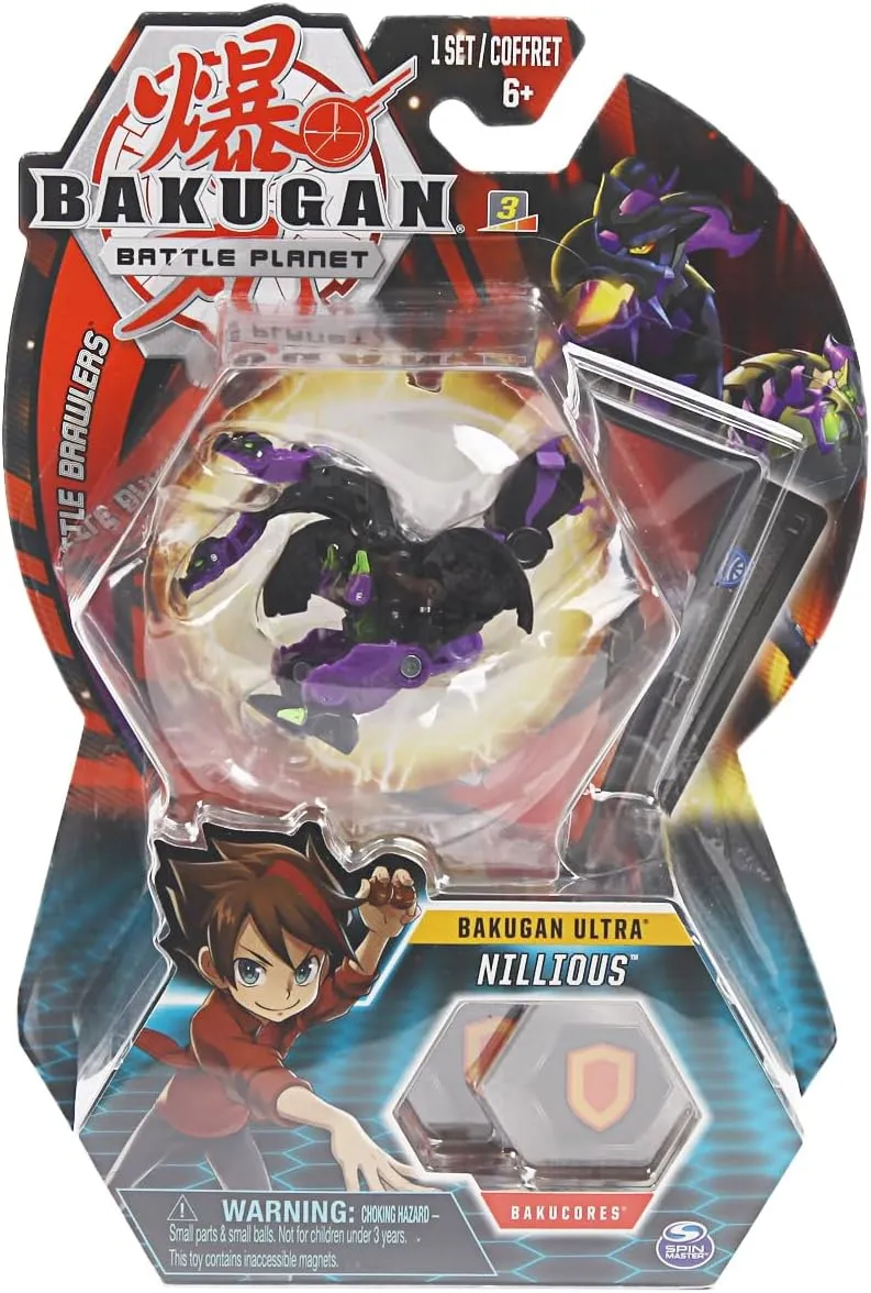 Ultra 3-inch Collectible Action Figure and Trading Card (Nillious)