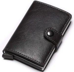 Ultra-thin RFID blocking wallet secure credit card wallet Credit Card Holders (1468-2)