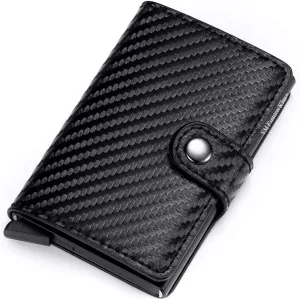 Ultra-thin RFID blocking wallet secure credit card wallet Credit Card Holders (1468-3)