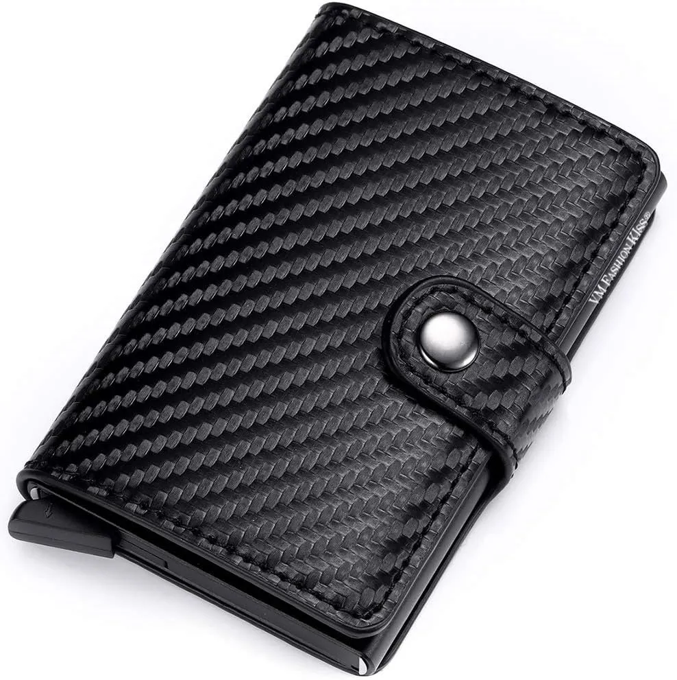 Ultra-thin RFID blocking wallet secure credit card wallet Credit Card Holders (1468-3)