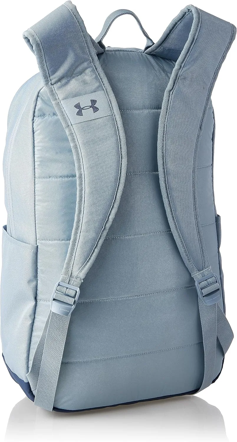Under Armour Unisex Halftime Backpack, (465) Harbor Blue/Harbor Blue/Downpour Gray, One Size Fits All