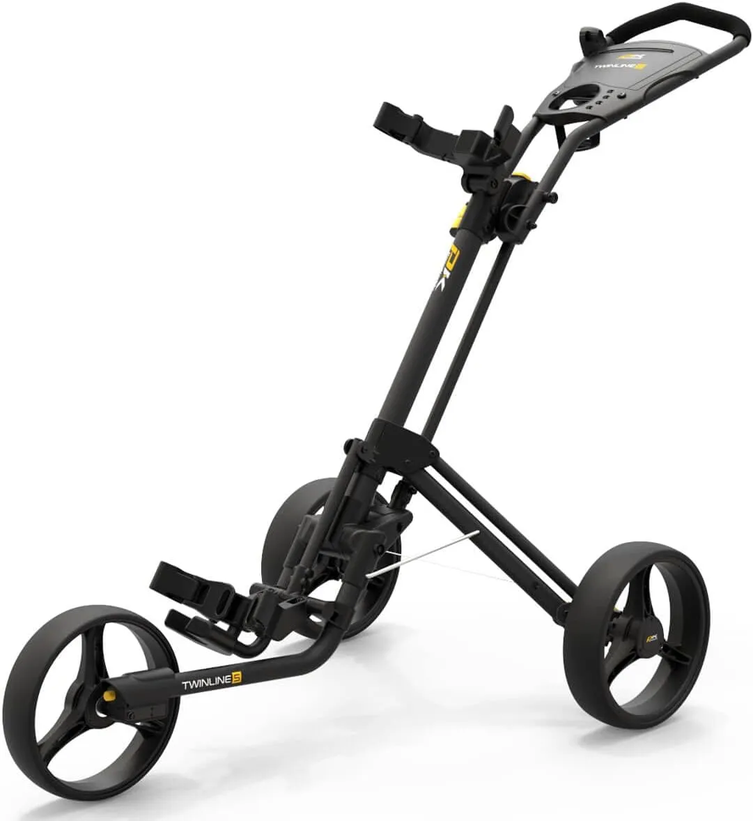 Unisex Twinline 5 Lite Push Cart Golf Trolley - Black - One Size