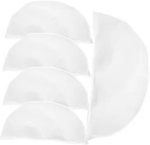 VALICLUD Home Wardrobe Essential 5pcs Garment Bag Shoulder Dust Protectors Breathable Coat Covers