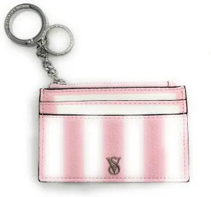 Victoria's Secret The Victoria Card Case Keychain (Lt. Pink/Pink)