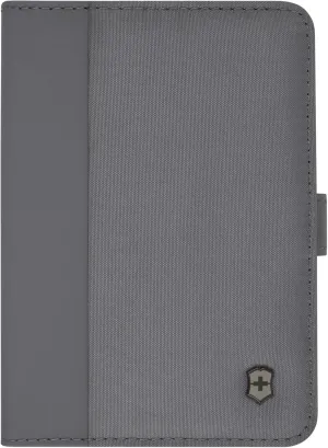 Victorinox Travel Essentials, Passport Holder with Card Slots, Coin Pocket and RFID - Frost Gray