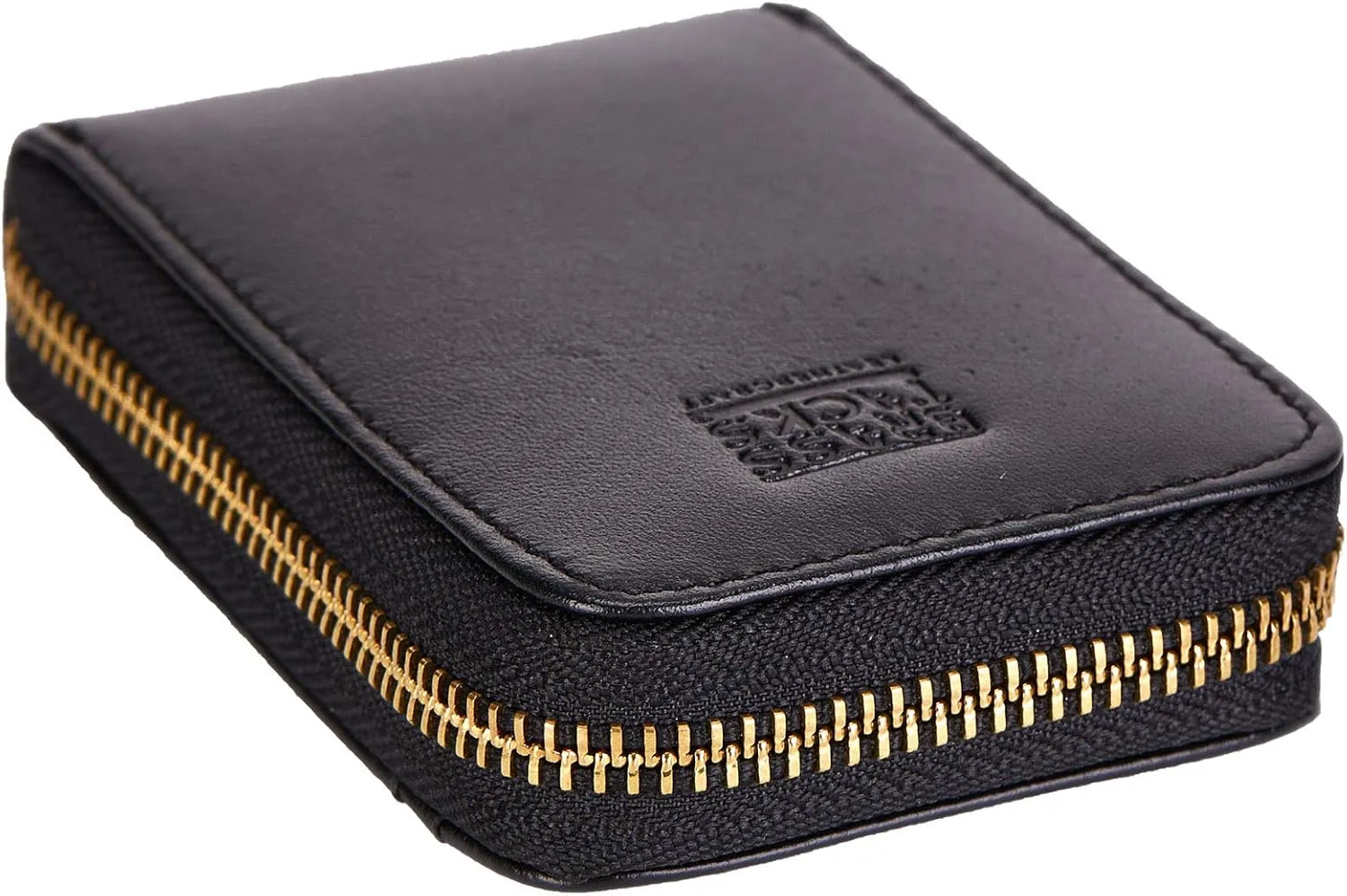 Vintage Full Top Grain Leather Wallet RFID Blocking Multi Card Case with Zipper Pocket Card Holder for Men Women Gift Box