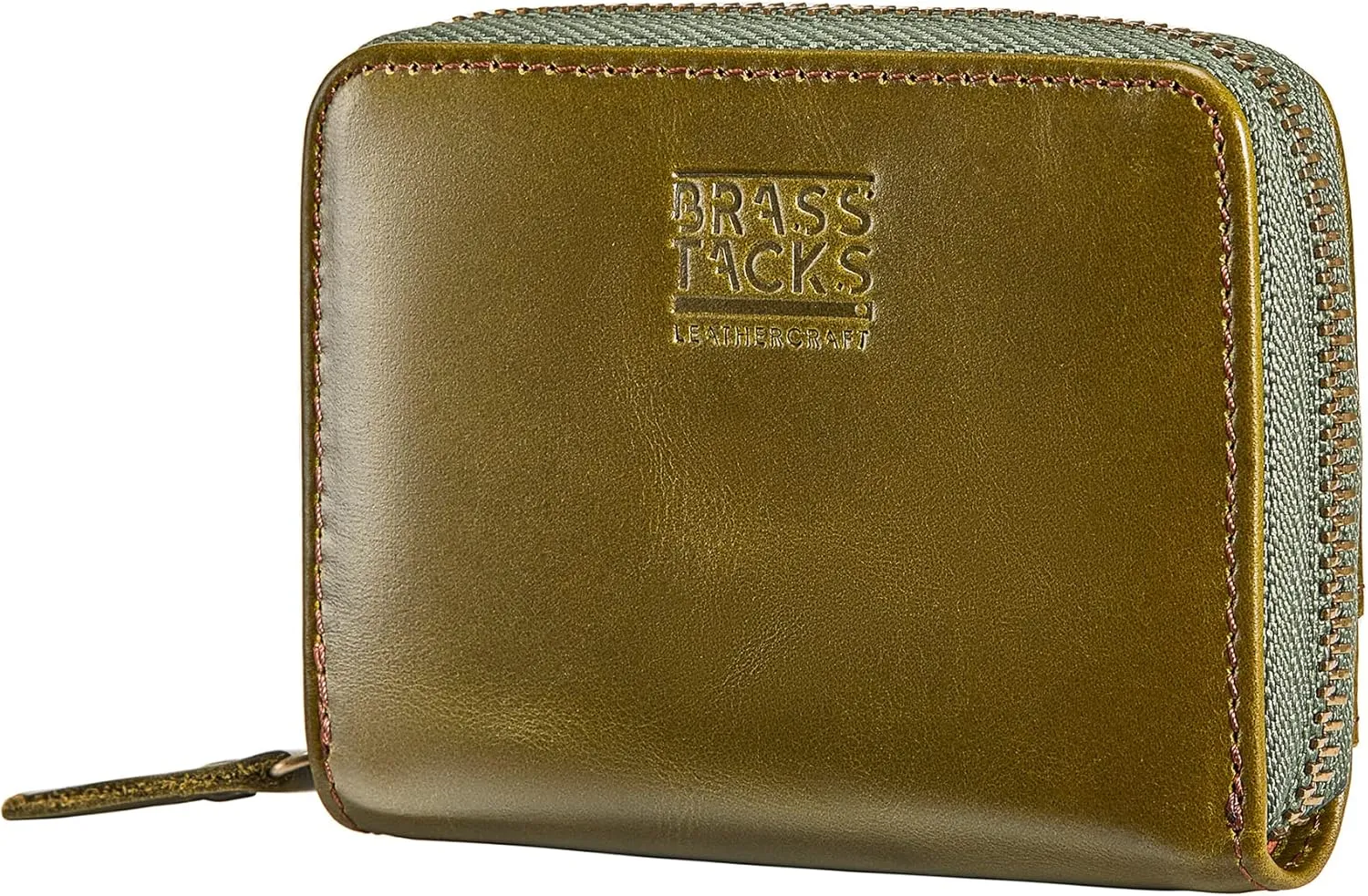Vintage Full Top Grain Leather Wallet RFID Blocking Multi Card Case with Zipper Pocket Card Holder for Men Women Gift Box