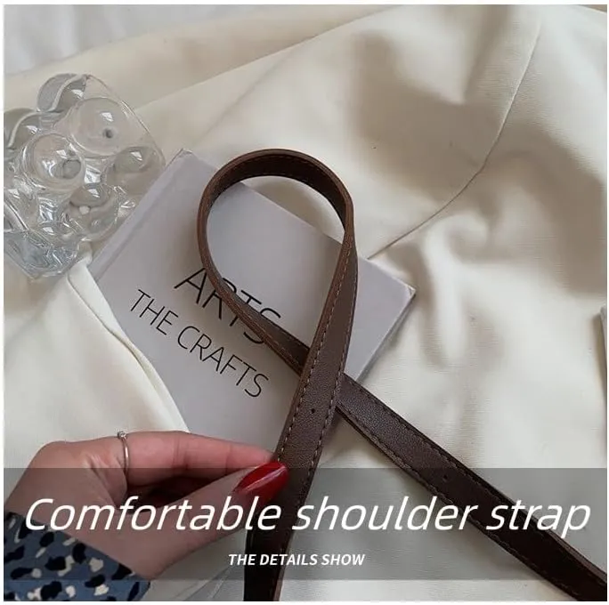 Vintage-Inspired Women's Fashion Large Shoulder Bag with Sleek Design, Ample Storage, Comfortable Adjustable Strap,
