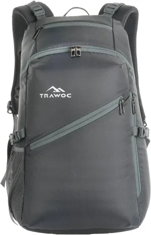 VIPER 40L Travel Backpack-Versatile 40L Bag for Men & Women,Laptop Backpack with Water-Resistant Fabric-LHK006-Grey