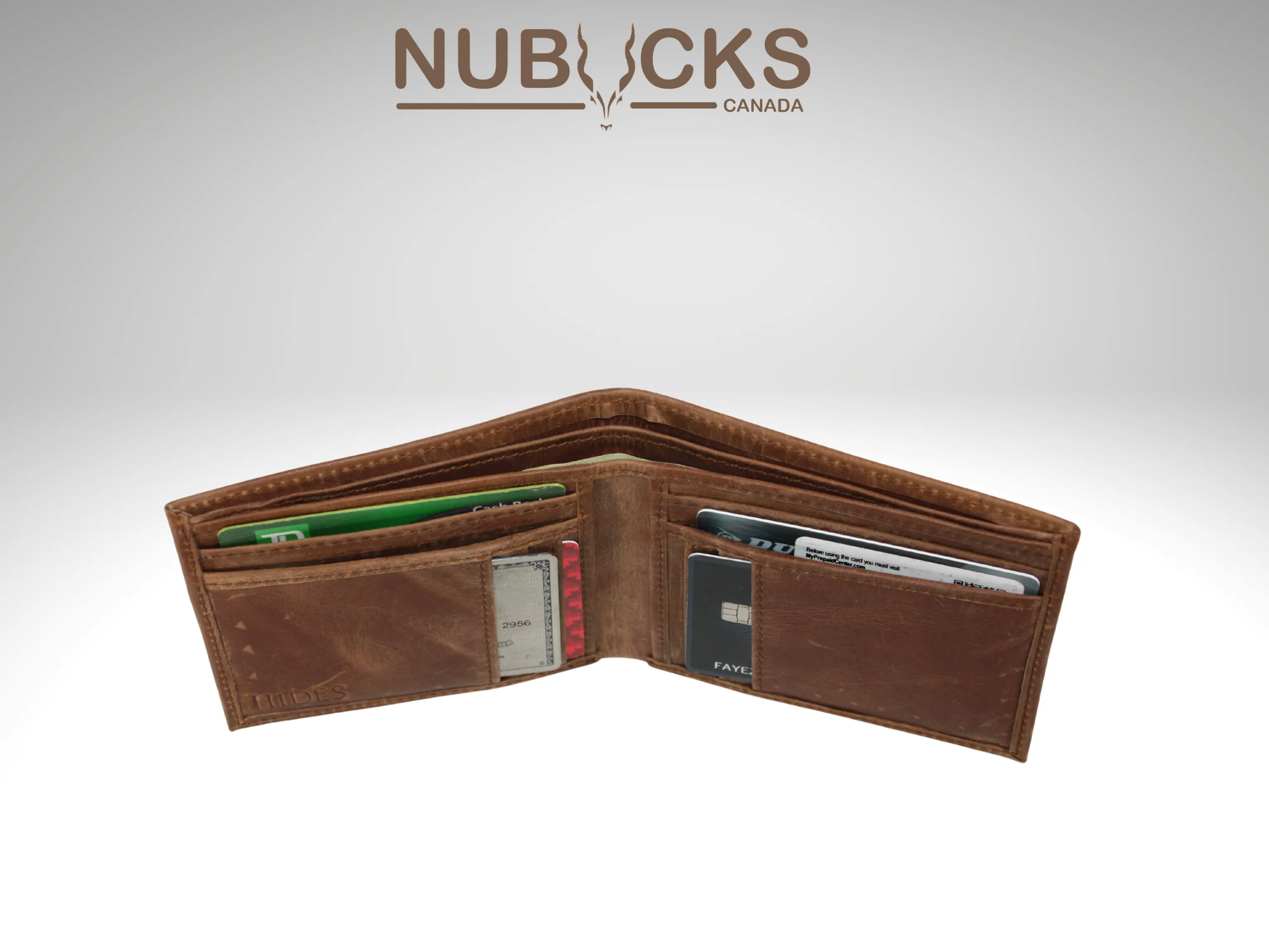 Wallet - BillFold Distressed Brown Crazy Horse