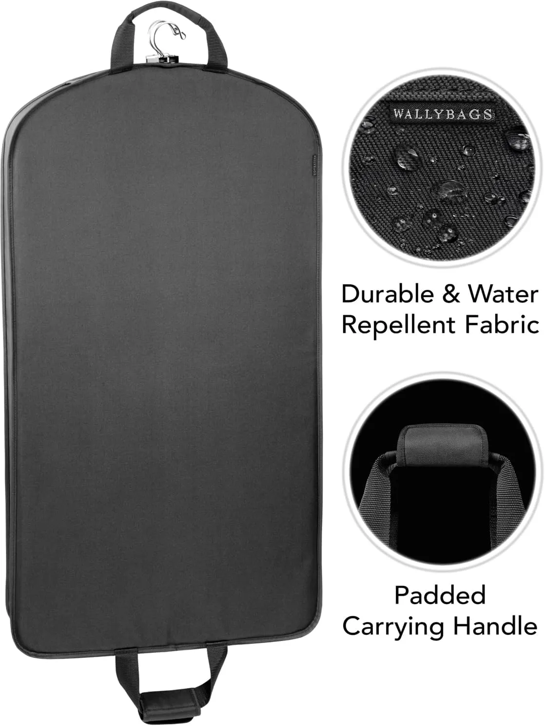 WallyBags® 40” Deluxe Travel Garment Bag