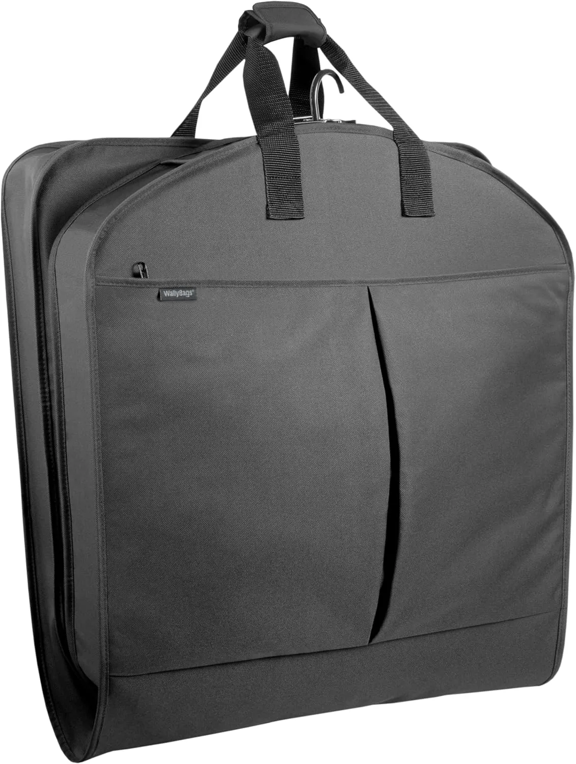 WallyBags® 45” Deluxe Extra Capacity Travel Garment Bag with two accessory pockets