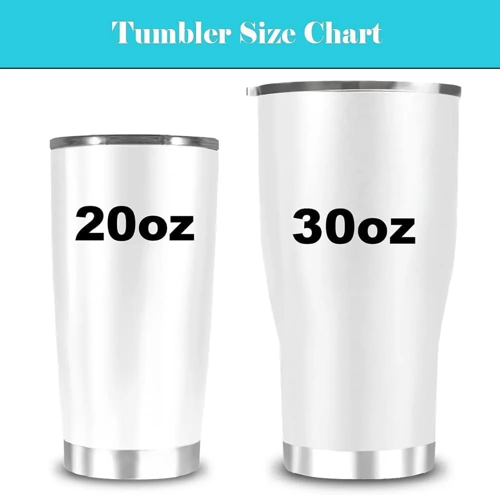 Wassmin Personalized Hunter Gifts for Men, American Flag Tumbler - 20oz & 30oz Stainless Steel Insulated Hunters Coffee Travel Mug Cup - Birthday & Father's Day Gift