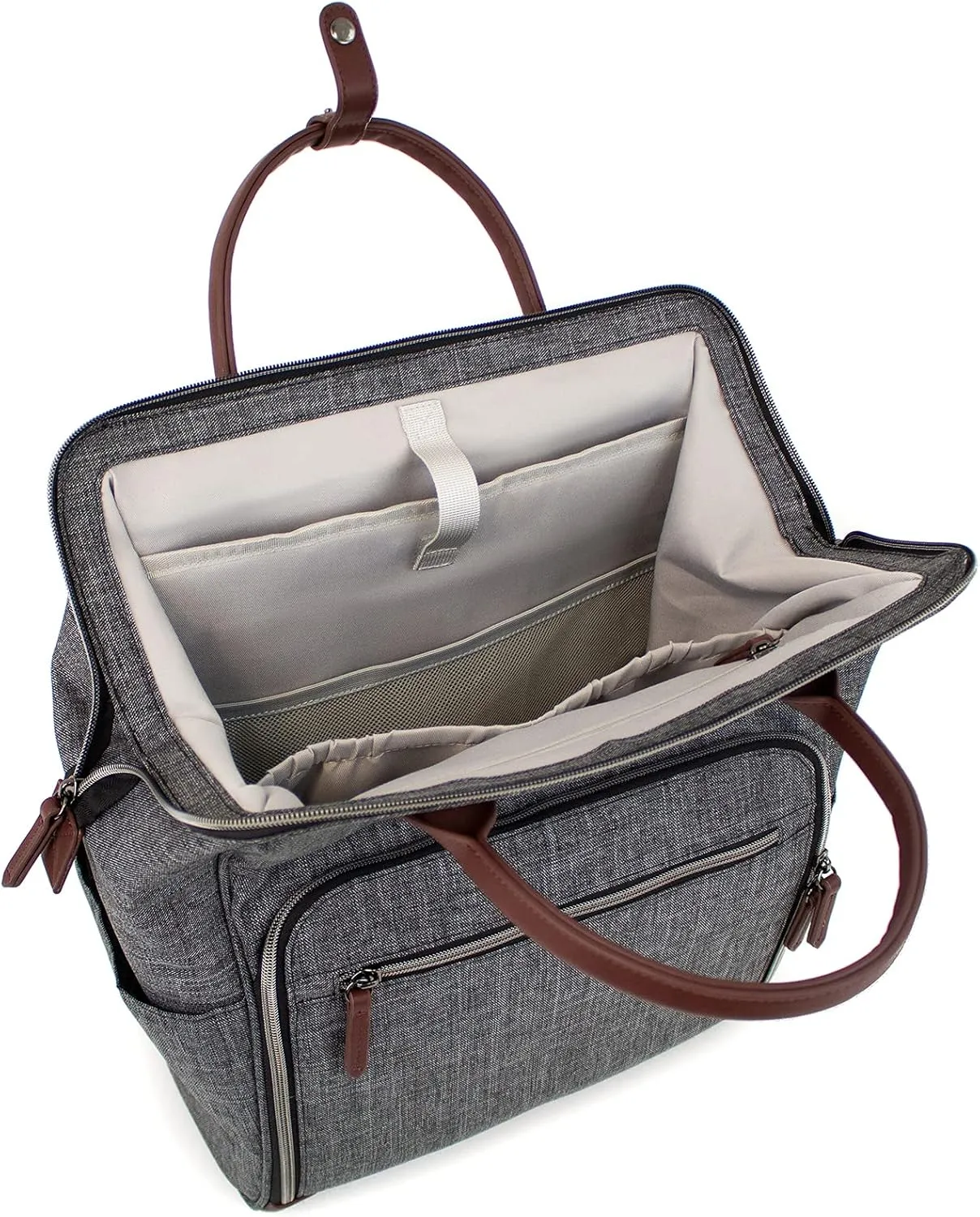 Water-Resistant Medical Clinical Teacher Nurse Bag for Work and Nursing Student Backpack Elements Select ES2806
