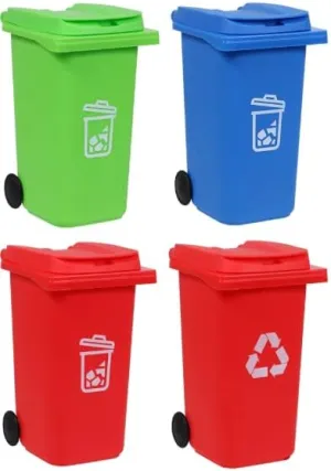 Wheeled Bin Pencil Holder