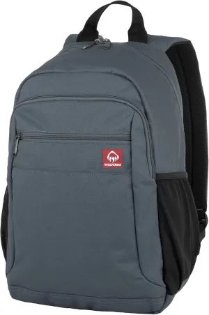 WOLVERINE Lightweight, Water Resistant Rugged Backpack for Travel or Work, Laptop-Grey, 23L