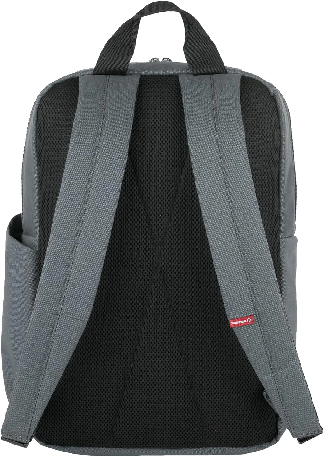 WOLVERINE Lightweight, Water Resistant Rugged Laptop Backpack for Travel or Work, Classic-Grey, 24L