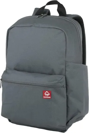 WOLVERINE Lightweight, Water Resistant Rugged Laptop Backpack for Travel or Work, Classic-Grey, 24L