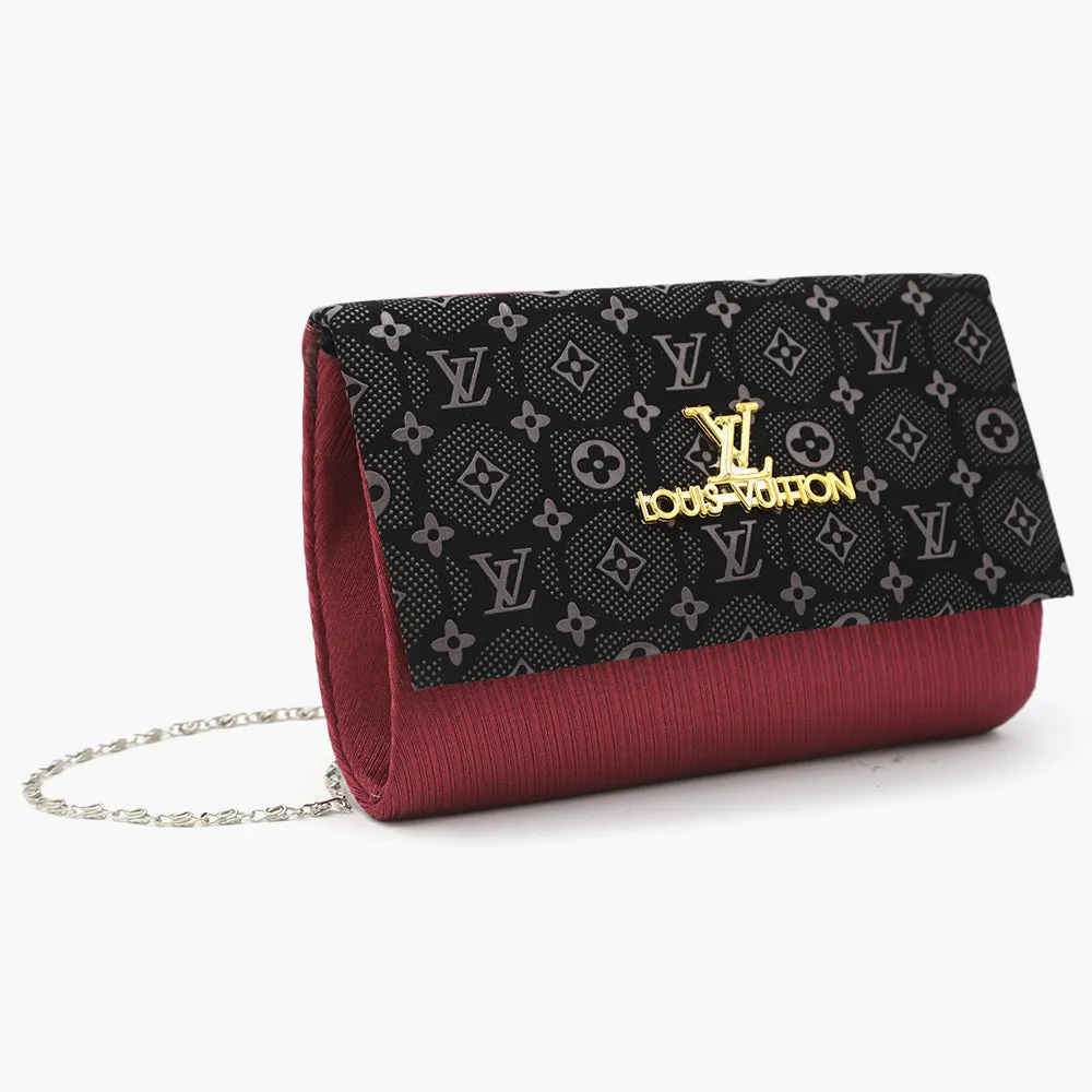 Women's Clutch - Maroon