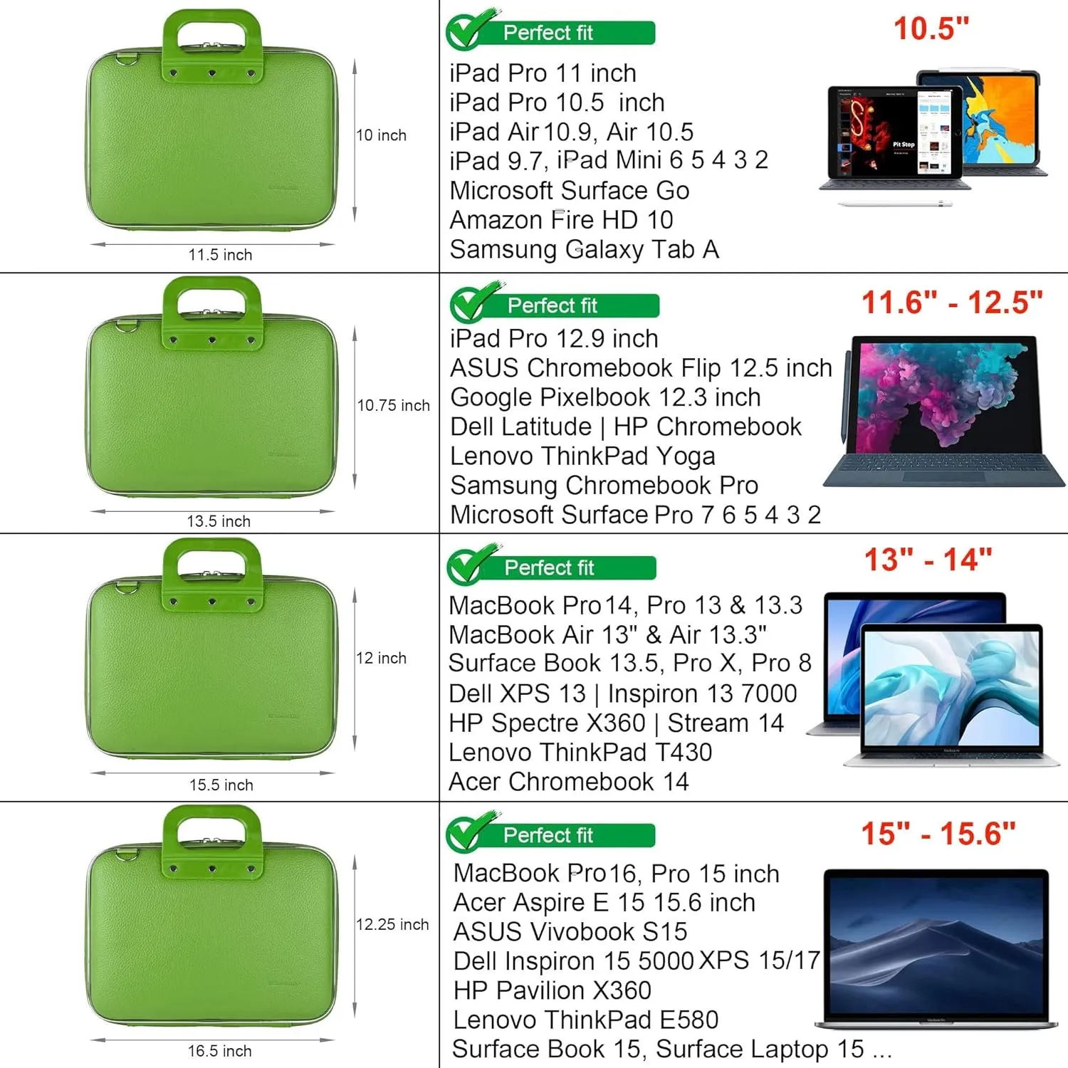 Womens Laptop Shoulder Bag Briefcase 14 Inch for MacBook Pro 14/Air 13/Pro 13, Surface Laptop 7, ThinkPad X1 Carbon, ZenBook 14