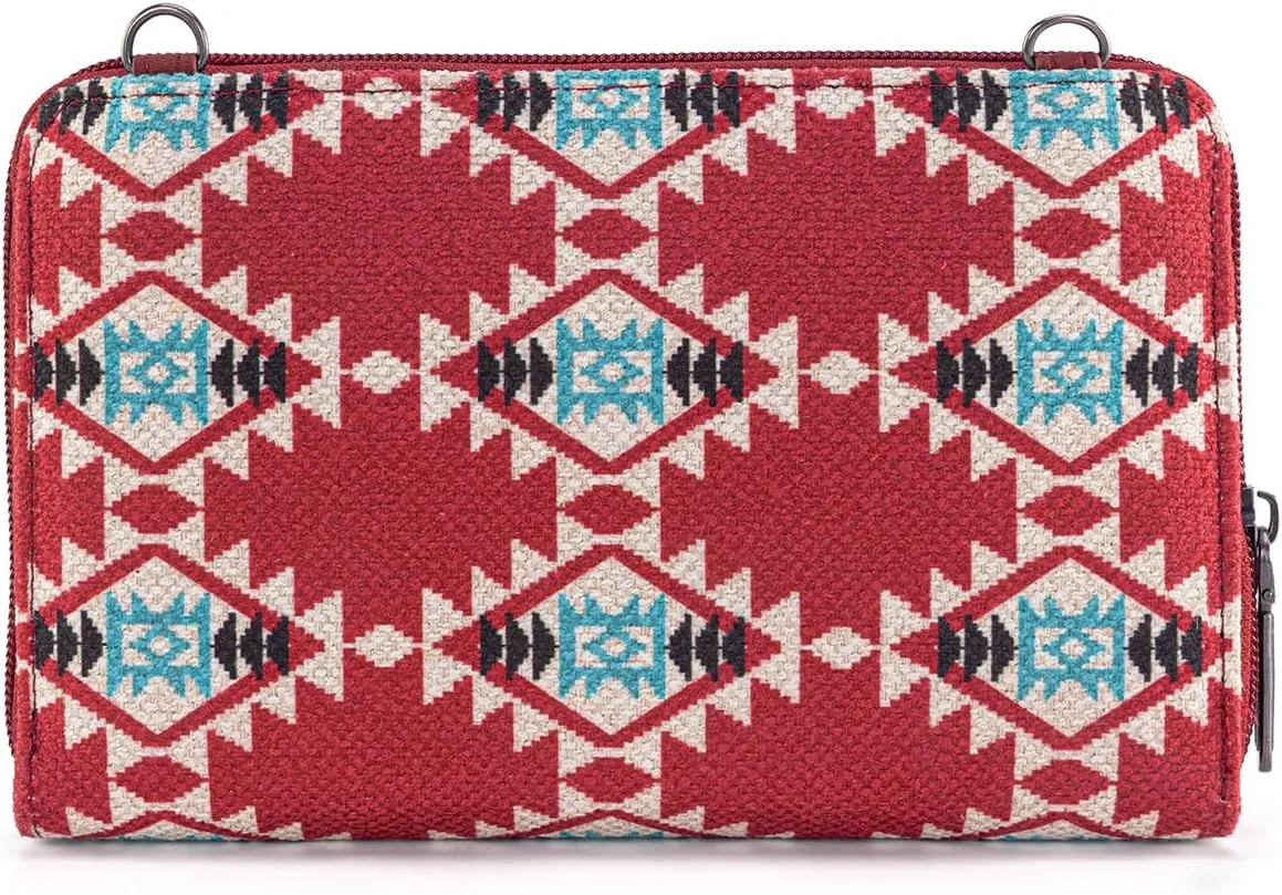 Wrangler Crossbody Wallet Purse Women's Cellphone Bag with RFID Card Slots
