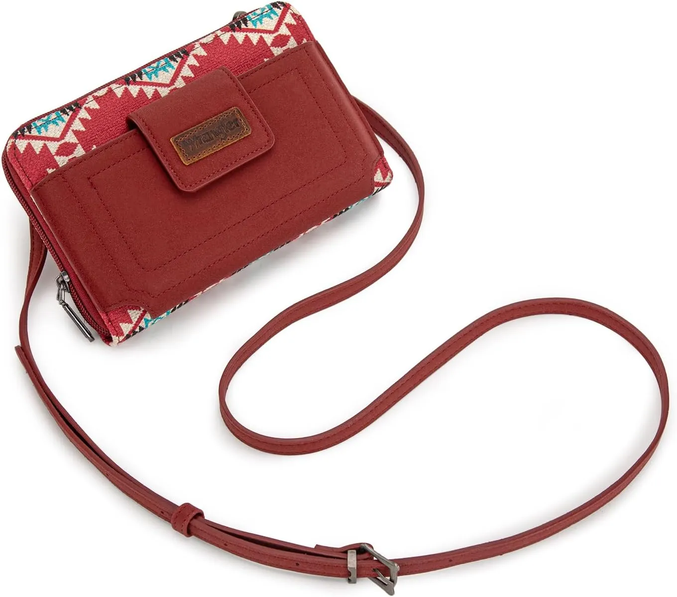 Wrangler Crossbody Wallet Purse Women's Cellphone Bag with RFID Card Slots