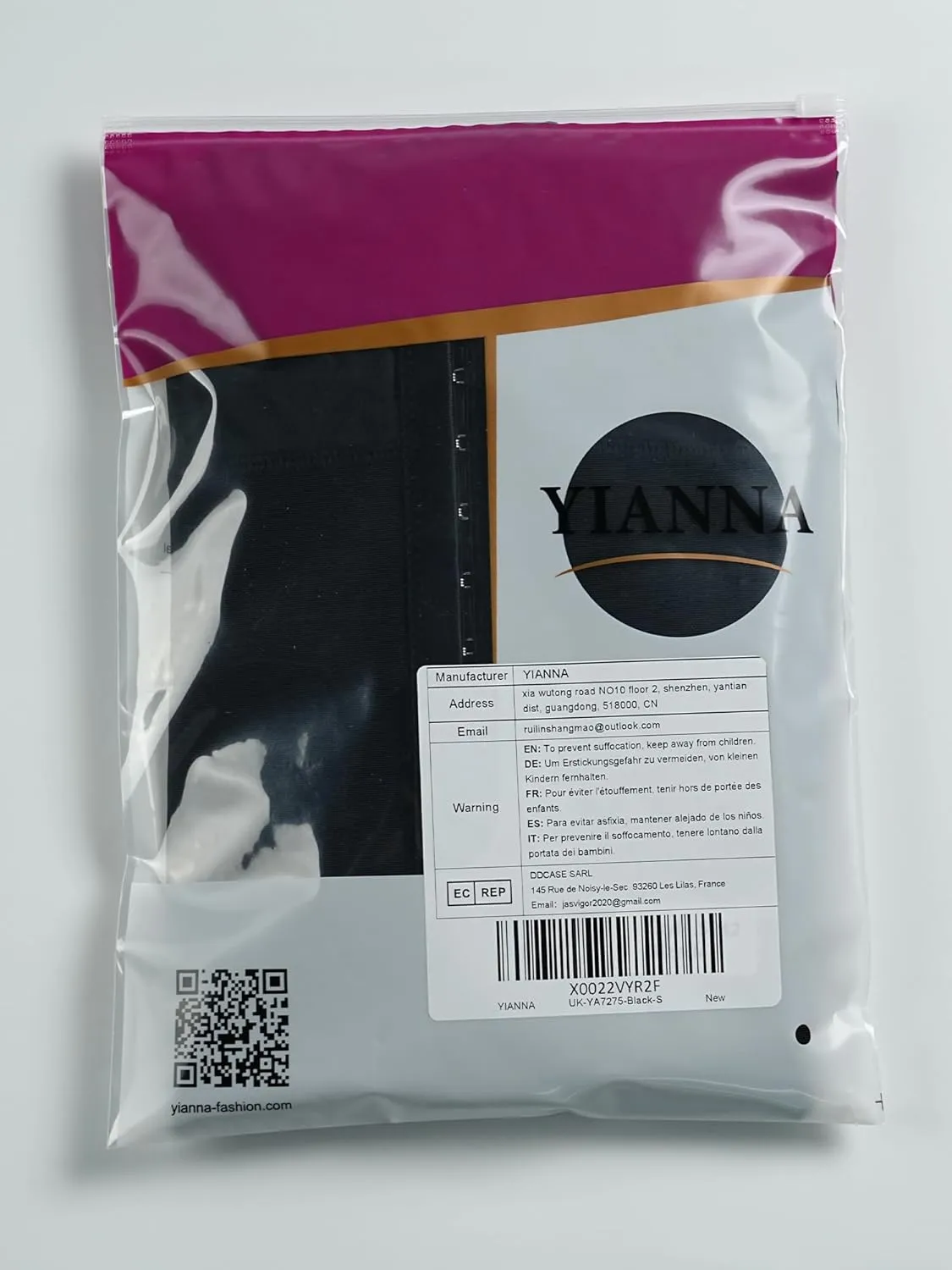 YIANNA Fajas Colombianas Shapewear for Women Tummy Control Post Surgery Full Body Shaper Butt Lifter with Zipper Crotch