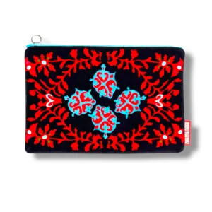 Zamora Dark Blue Clutch