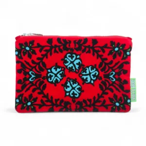 Zamora Red Clutch